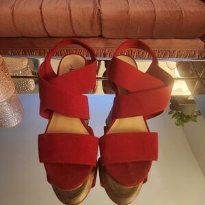 American Eagle Red Women's Sandals
